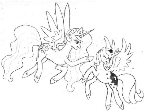 Queen chrysalis is back nine months after the wedding and she's nine months pregnant. Celestia and Luna - Mares by ArbiterGirl on DeviantArt