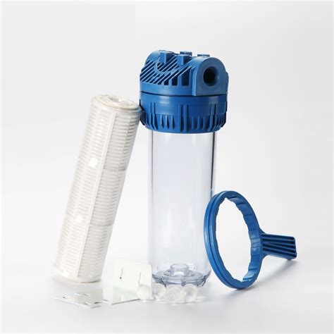 Roh Standard Inch Clear Plastic Water Filter Cartridge Housing