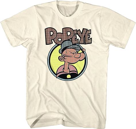 Popeye Dots Adult T Shirt Tee Zelite