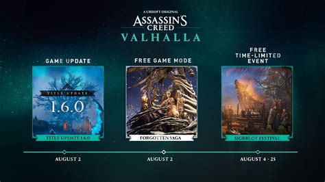 Assassin S Creed Valhalla Le Novit Di Agosto Tra Forgotten Saga E