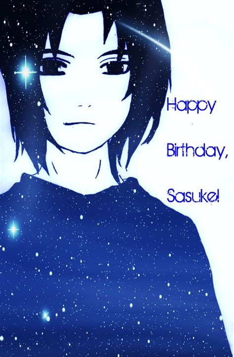 Happy Birthday Sasuke By Lavenderlightning On Deviantart