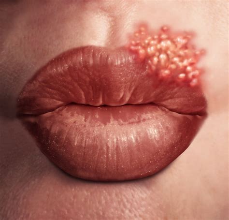 A healthcare provider can often diagnose it based on where the blisters are and how they look. Cold Sore On Your Mouth Is A Sign Of Herpes - Twitter Doctor