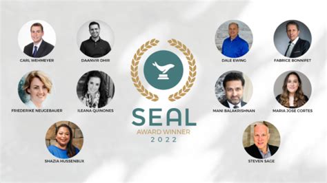 Seal Sustainability Leader Award Winners Announced