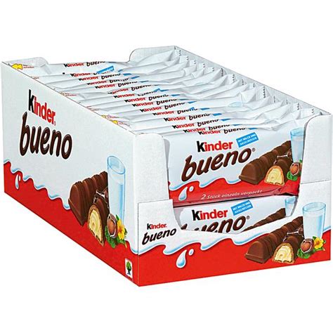 Ferrero Kinder Bueno 30x 43g Schokolade Günstig Online Bestellen Bei