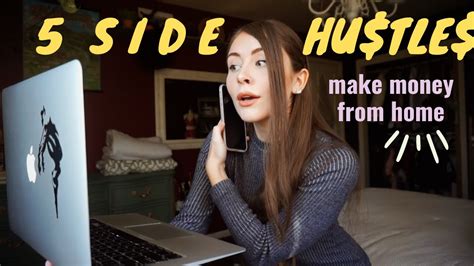 Check spelling or type a new query. 5 SIDE HUSTLES TO MAKE EASY MONEY + Work From Home