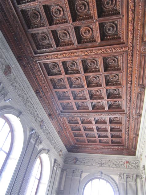 Coffered Ceiling Inside Pitti Palace Coffered Ceiling Art And