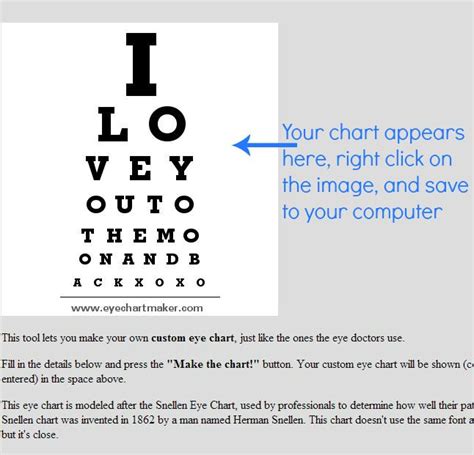 Diy Photo Eye Chart Art With Tutorial Eye Chart Eye Chart Art Diy Photo