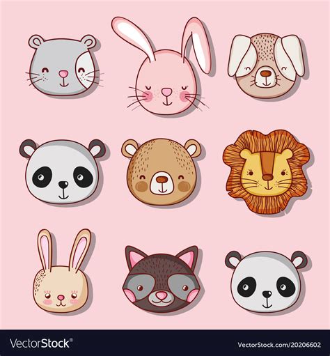 Vector Illustration Of Doodle Cute Animal Background Cartoon Sketch Images