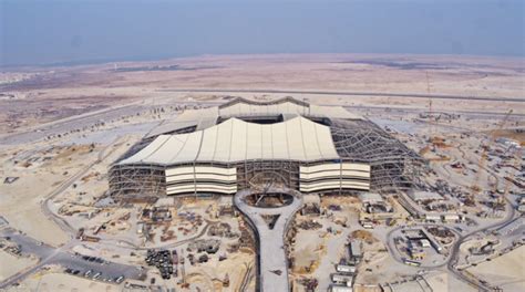 Qatar 2022 New Aerial Pictures Reveal Fifa World Cup Stadium Progress