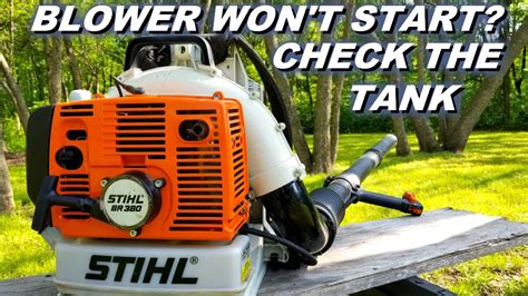 The stihl 180 unit has a conventional starting system, as there are no additional mechanisms installed on the model. Fixing a Stihl backpack blower that won't start - YouTube