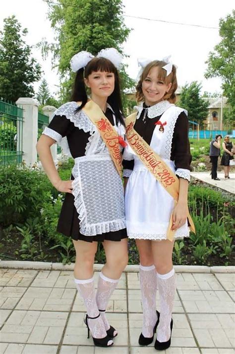 Russian Girls In School Uniforms Klykercom