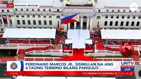 The Inauguration Song Pilipinas Kong Mahal Ang Bayan Koy Tanging Ikaw