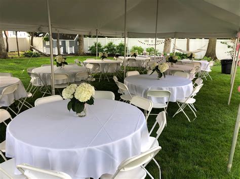 Table & Chair Rentals for NY Parties and Special Events