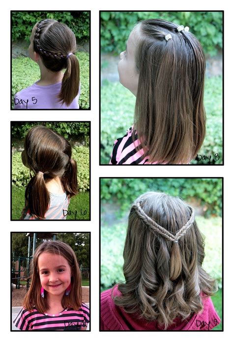 Ranging from formal to fun, there's a haircut here that will suit your little one. Girly Do's By Jenn: School Week 2 | 100 Days of Hair ...