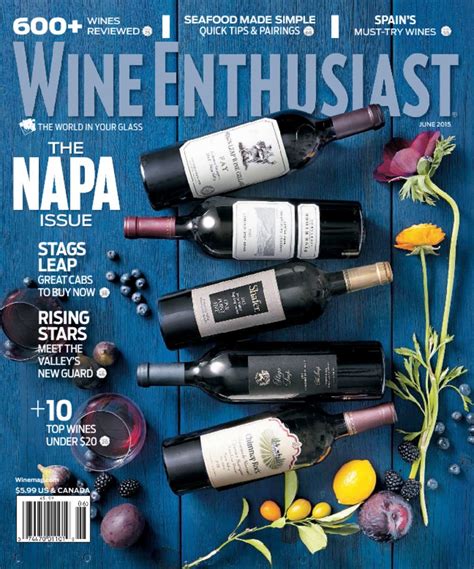 5448 Wine Enthusiast Cover 2015 May Issue