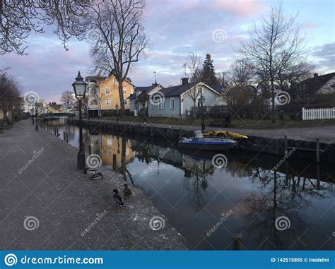 Town Stock Image Image Of Sweden Town Calm Summer 142515855