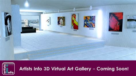 Exclusive Preview Of Our 3d Virtual Art Gallery Artists Info Global