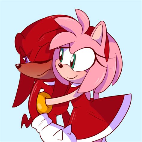 Knuckles X Amy Sonic Couples Fanpop