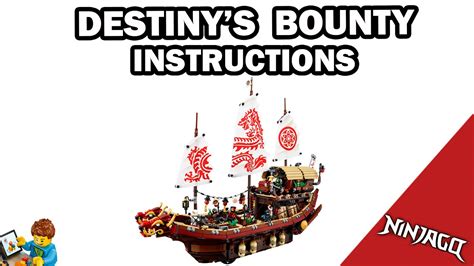 Lego Instructions Destinys Bounty Ninjago Lego Set 70618 Youtube