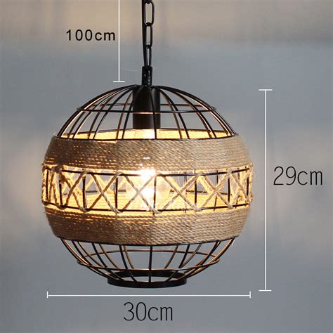 Shop claxy's selection of rustic pendants and enjoy free shipping. Rustic Pendant Lighting Industrial Hanging Designer Rope ...
