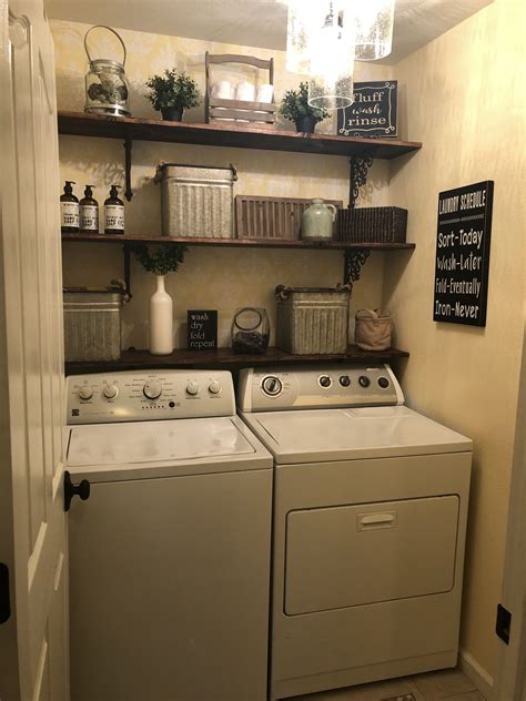Laundry room makeover!! | Laundry room makeover, Laundry room, Farmhouse laundry room