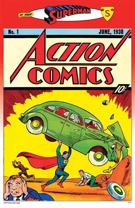 Classic Superman Comic Book Poster Superman Comic Books Superman Comic Action Comics