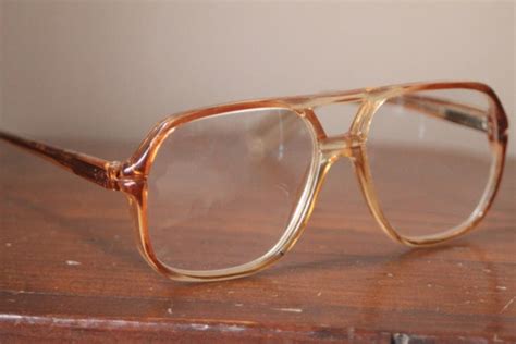 Vintage 70s Mens Eye Glasses Eyewear Readers