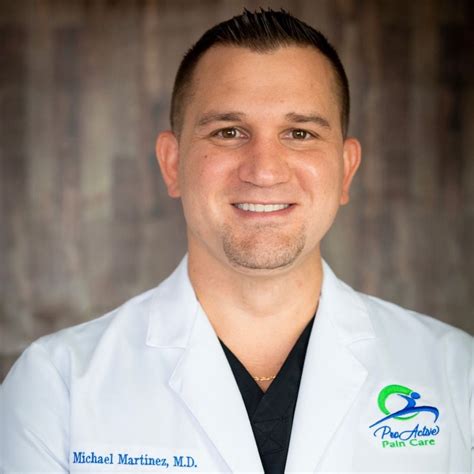 Dr Michael Martinez Md Pain Management Specialist Interventional