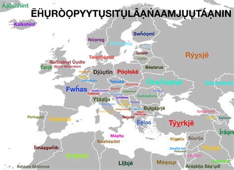 Start studying europe map labeled. I labeled a map of Europe and some other countries in Captlanian (Ka'ytlǽẹńktööĥáạsyńīt) : conlangs