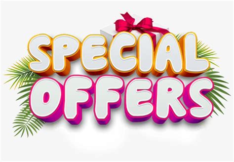 Special Offers And Discount Codes Special Discount Logo Png Transparent