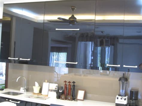 Glossy Kitchen Cabinets Lky Renovation Works
