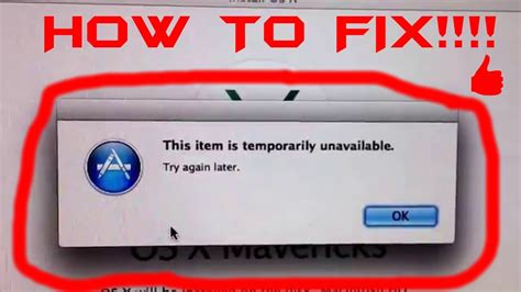 This Item Is Temporarily Unavailable For Installing Os X Newinbox
