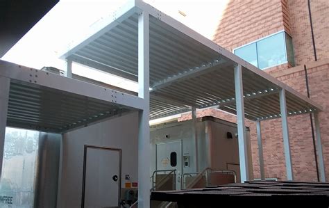Apex Canopy Between Buildings Upside Innovations Installation