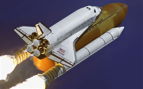 Vehicle Nasa Space Shuttle Atlantis Hd Wallpapers Desktop And