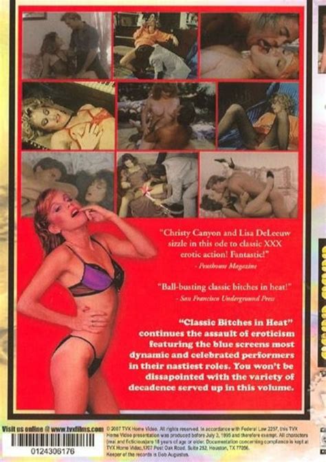 Classic Bitches In Heat Volume 3 2007 Tvx Adult Dvd Empire