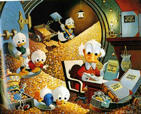 Donald Uncle Scrooge Huey Dewey Louie Carl Barks Animation