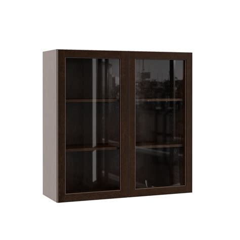 You can repaint your old kitchen cabinets become espresso colored. Hampton Bay Designer Series Gretna Assembled 36x36x12 in ...
