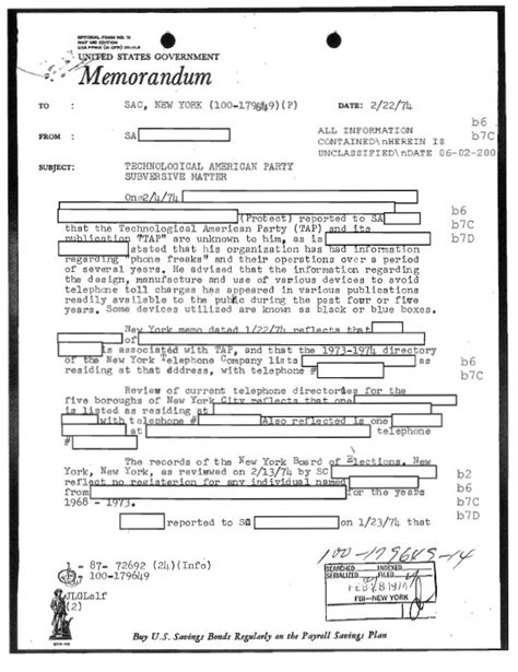 How To Read An Fbi File