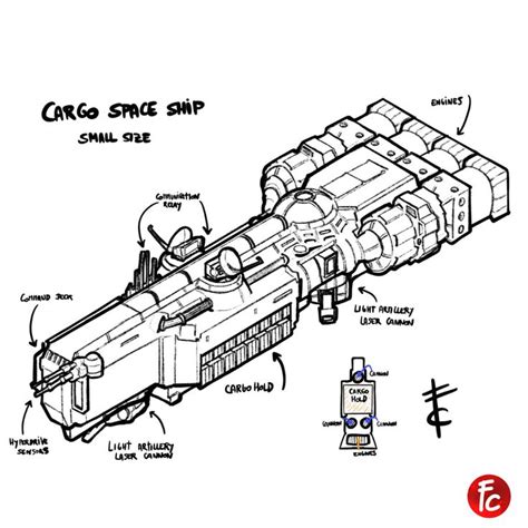 Cargo Spaceship By Lordcarmi On Deviantart In 2022 Spaceship
