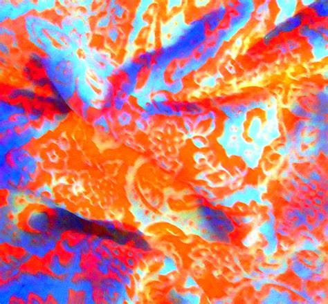 Orange Red And Blue Abstract Mixed Media By Latori Hamilton Pixels