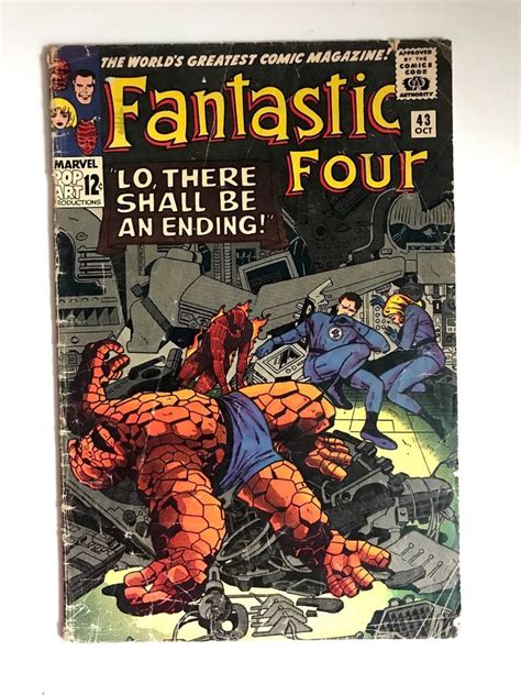 Fantastic Four 43 Appearance Of The Frightful Four Silver Age Key