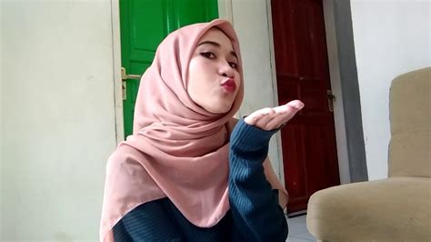 Tutorial Hijab Segiempat Simple Sehari Hari Youtube