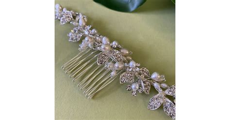 Pearl And Diamante Bridal Comb