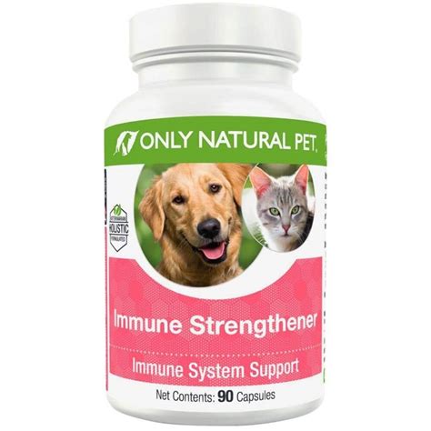 Only Natural Pet Immune Strengthener Immunity Boost For Dogs And Cats