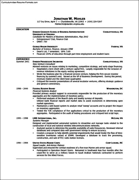 Resume Templates For Word 2003 Free Samples Examples And Format
