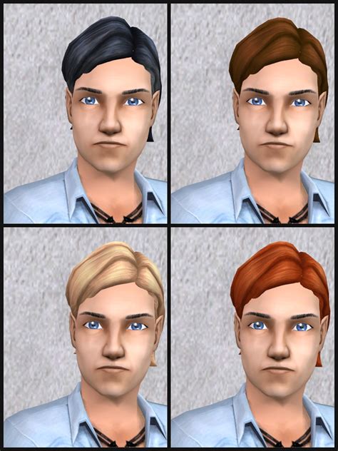 Theninthwavesims The Sims 2 The Sims 4 Am Medium Wavy Hair For The