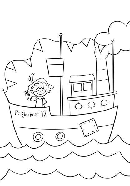 Sinterklaas, Knutselen sinterklaas, Kleurplaten