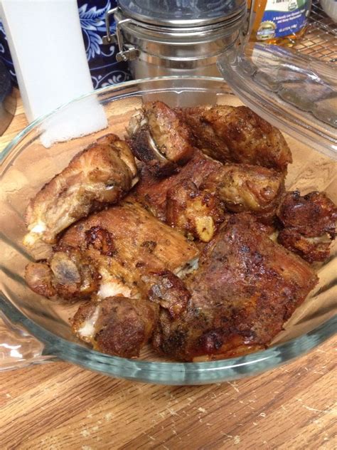 Plus, it can be just as flavorful as a roast chicken. I made country style ribs made on a crock pot then roasted ...