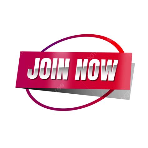 Join Now Label Join Now Join Label Png Transparent Clipart Image And