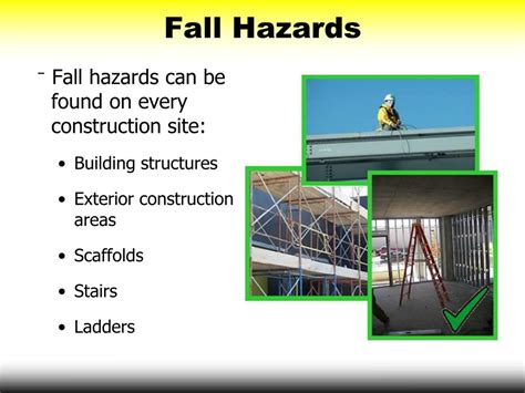 Ppt Big Four Construction Hazards Fall Hazards Powerpoint